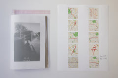 1000 Miles Vol. 1 Zine by Jason Jaworski with route / map insert