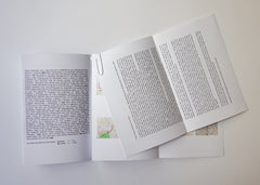 1000 Miles Vol. 1 Zine spread with inserts by Jason Jaworski