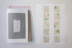 1000 Miles Vol. 2 Zine by Jason Jaworski with route / map insert