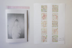 1000 Miles Vol. 3 Zine by Jason Jaworski with route / map insert