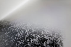 Close-up of laser printed 1000 Miles Vol. 5 Zine cover image by Jason Jaworski