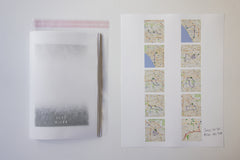 1000 Miles Vol. 5 Zine by Jason Jaworski with route / map insert