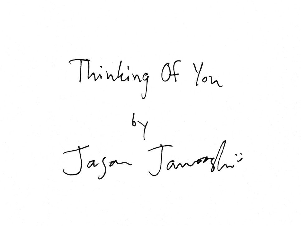 Thinking Of You Artist Book Preorder